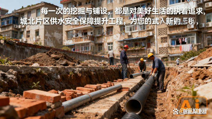 老旧管网焕新颜 城北片区供水系统升级工程全面施工，水务系统开发展现智慧新图景